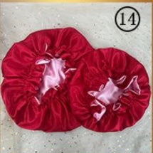 REVERSIBLE SILK BONNETS